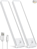 Under Cabinet Rechargeable Lighting: 8 Inch Motion Sensor Dimmable Lights Indoor by Vozuji