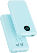 Portable Charger 40, 800mAh Power Bank, 25W PD QC 4.0 Fast Charging Portable by Pxwaxpy