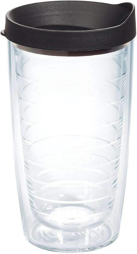 Tervis Clear & Colorful Lidded Made in USA Double Walled Insulated Tumbler by TervisTumblerCompany