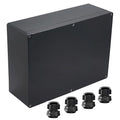 Junction Box IP65 Waterproof ABS Plastic Electrical Project Case Power Junction by Otdorpatio