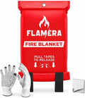 Emergency Fire Blanket for Home and Kitchen | 40"x40" Fireproof and Fire by FLAMERA