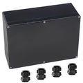 Junction Box IP65 Waterproof ABS Plastic Electrical Project Case Power Junction by Otdorpatio
