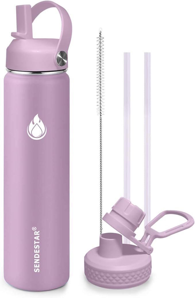 SENDESTAR Water Bottle Insulated Water Bottle 24 oz by Sendestar