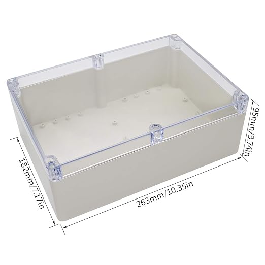 LeMotech ABS Plastic Junction Box Dustproof Waterproof IP65 Electrical - Image 2