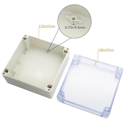 LeMotech ABS Plastic Junction Box Dustproof Waterproof IP65 Electrical - Image 4