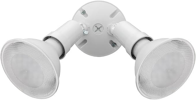 Lithonia Lighting Outdoor Flood Light Fixture, Adjustable Twin Par Flood Light - Image 6
