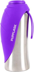 PupFlask Large Dog Water Bottle | 27 or 40 OZ Stainless Steel | Convenient Dog by TuffPupper