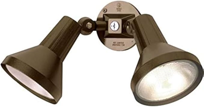 Ciata 15" Outdoor Security Flood Light 2 Head by Ciata
