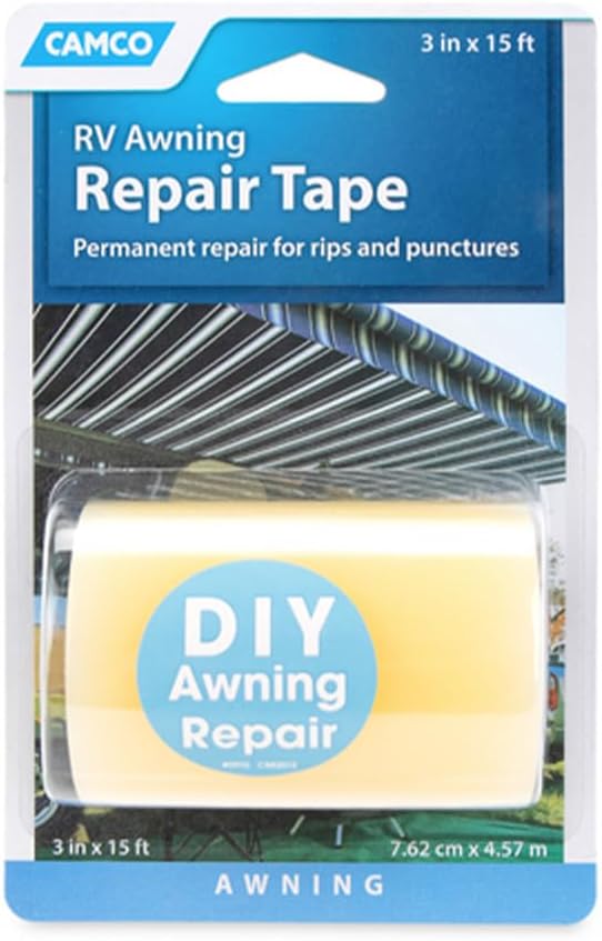 Camco 42613 3" x 15' Awning Repair Tape - Image 3