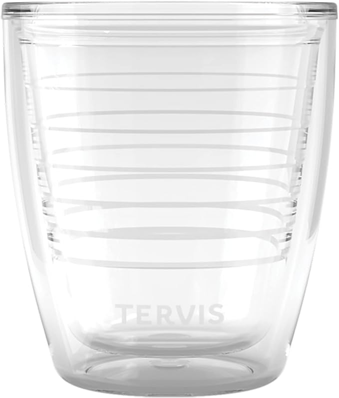 Tervis Clear & Colorful Tabletop 12oz Made in USA Double Walled Insulated by TervisTumblerCompany