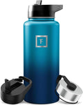IRON °FLASK Camping & Hiking Hydration Flask - 32 oz Dark Night by IronFlask