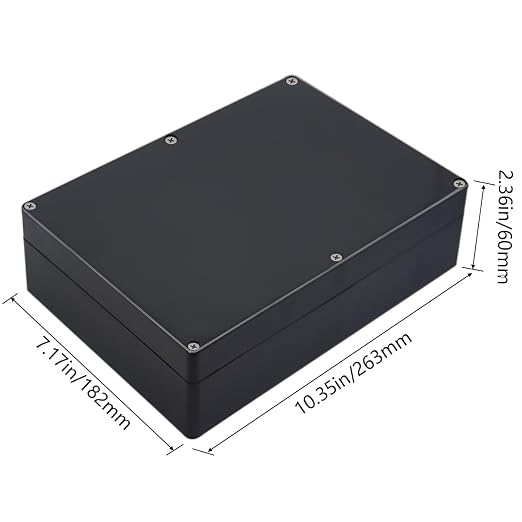 Junction Box IP65 Waterproof ABS Plastic Electrical Project Case Power Junction - Image 2