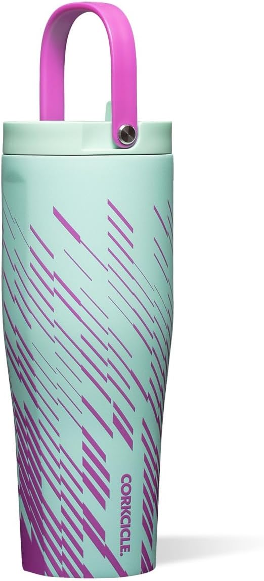Corkcicle Go Cup - 30oz Fuchsia Strike - Image 2