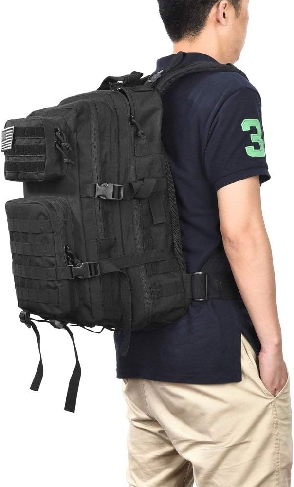 REEBOW GEAR Military Tactical Backpack Large Army 3 Day Assault Pack Molle Bag - Image 8