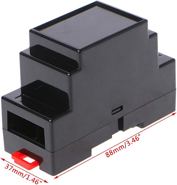 Junction Storage, Asukohu 2 Pcs 88x37x59mm Plastic Electronics Box Project Case - Image 4