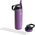 ThermoFlask 24 oz Double Wall Vacuum Insulated Stainless Steel Water Bottle by ThermoFlask