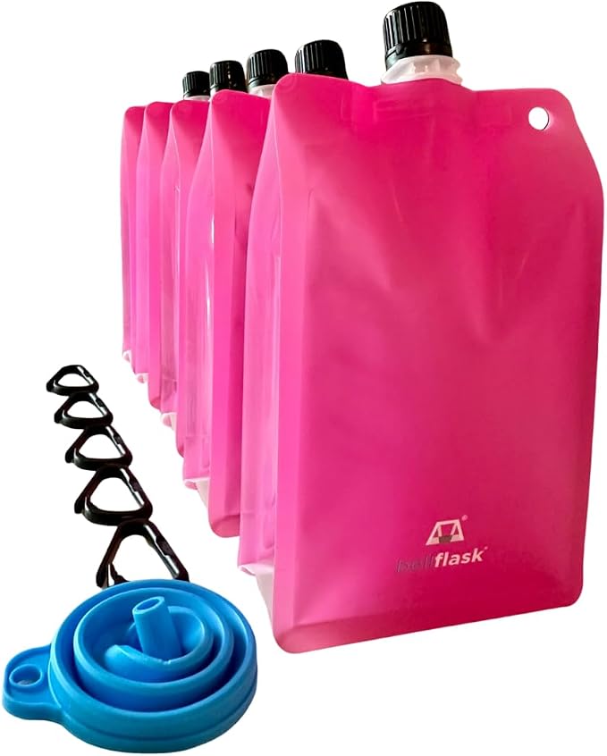 BellFlask - 15 oz. Plastic Flask, Metal-Free, BPA-Free by BellFlask