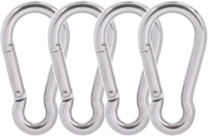 PROND Carabiner Clip, Heavy Duty Carabiner Clips, 316 Stainless Steel Carabiner by PROND