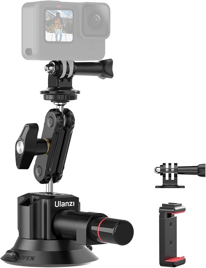 Ulanzi SC-01 Heavy-Duty Suction Cup Mount by Ulanzi