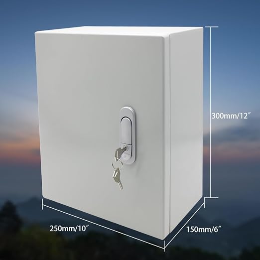 Steel Electrical Junction Box, 12 * 10 * 6 in Waterproof & Dustproof Electrical - Image 5