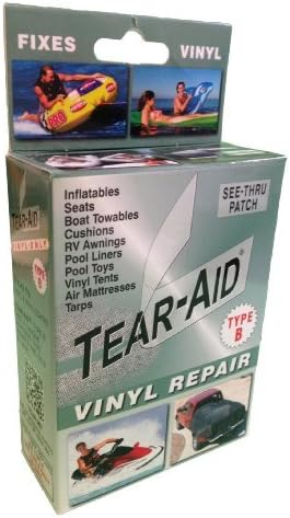 Tear-Aid Vinyl Repair Patch Kit 3 " X 12 " 7/8 " X 7/8 " 1-3/8 " X 1-3/8 " Type by Unknown