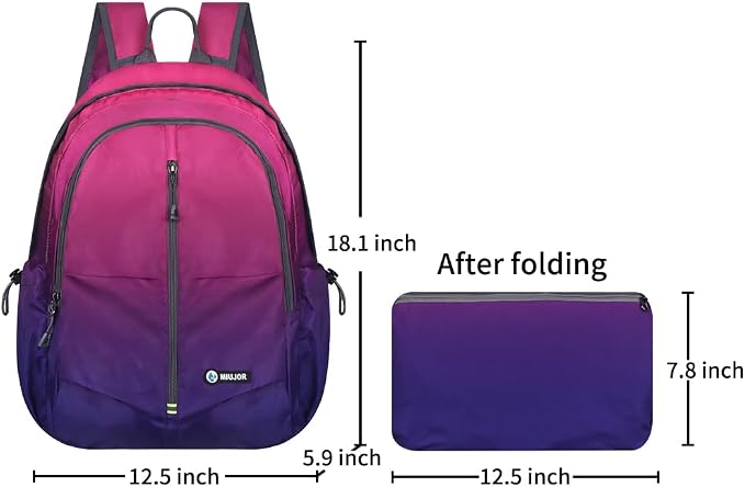 Lightweight Packable Foldable Backpack，Hiking backpack，Travel Backpack - Image 2