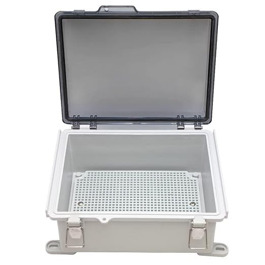 MAKERELE Small Waterproof Electrical Junction Box Clear ABS Plastic Dustproof - Image 7