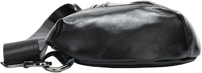 Hebetag Leather Crossbody Sling Bag - Image 6