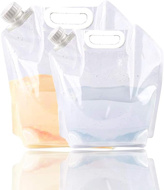 SUPANT Collapsible Emergency Water Jug Container Bag, BPA Free Plastic Water by SUPANT