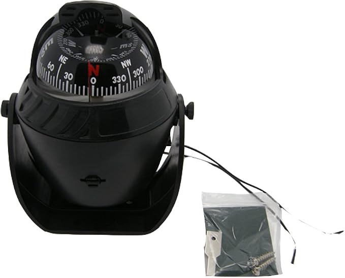 Electronic LED Light Marine Digital Compass Suitable by Odowalker