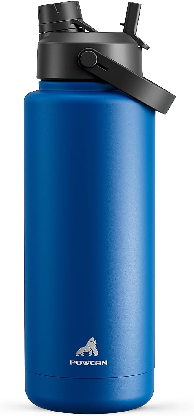 POWCAN 40 oz Insulated Water Bottle by POWCAN