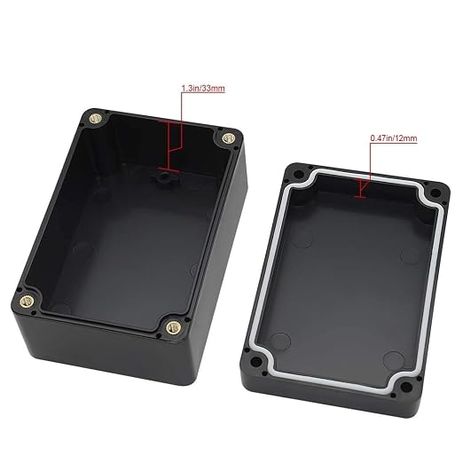 LeMotech Junction Box IP65 Waterproof Project Box Dustproof ABS Plastic - Image 3