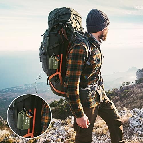 Esky Emergency Sleeping Bag, Survival Bag Portable Thermal Bivy Sack, - Image 8