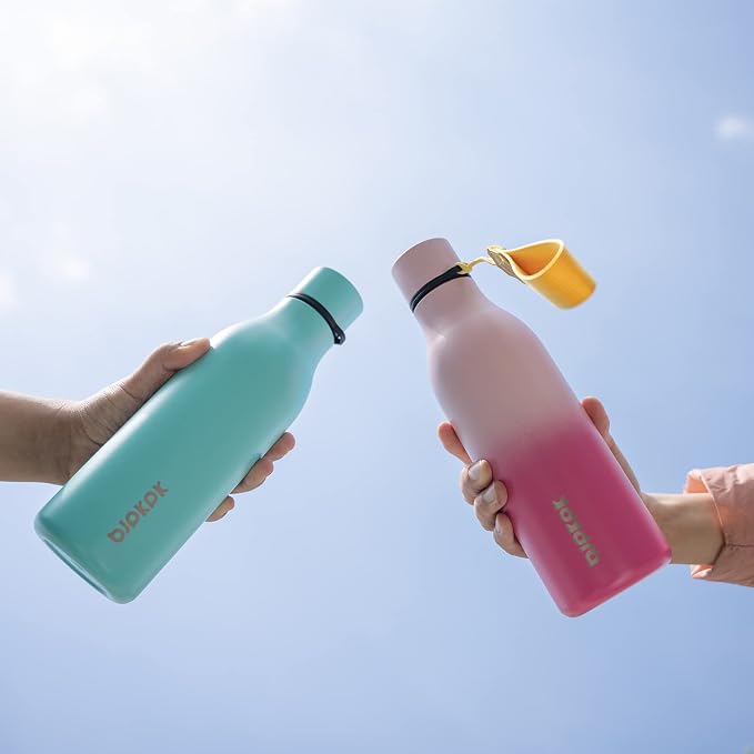 BJPKPK Insulated Water Bottles, 18 oz Stainless Steel Metal Water Bottle - Image 4