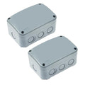 2PK Electrical Junction Box, Nineleaf IP66 Weatherproof Junction Box, 4.9"x by NineLeaf
