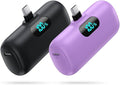 Small Portable Charger for iPhone 17/16/15 Series, 5000mAh 3A PD USB C Power by Kioson