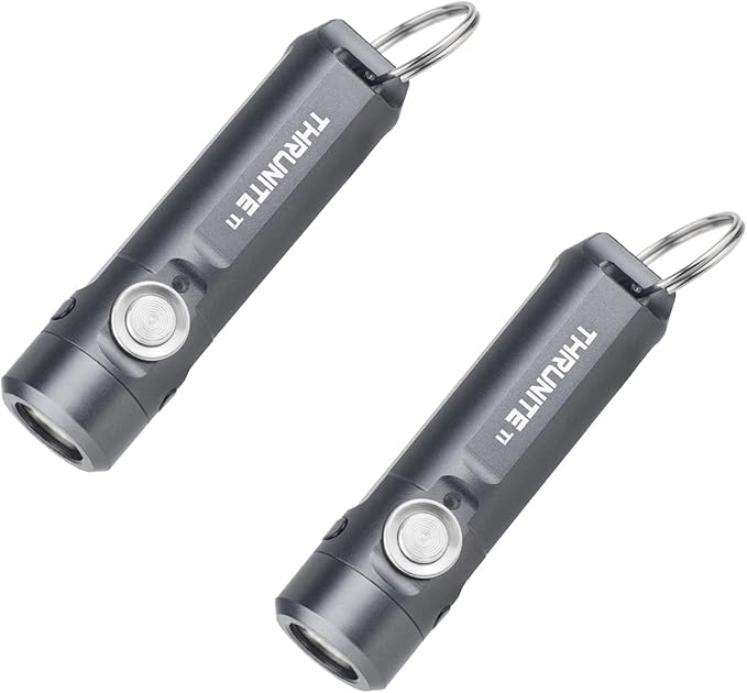ThruNite Ti Keychain Flashlight, Bright 650 Lumens LED Portable Light, Compact by ThruNite