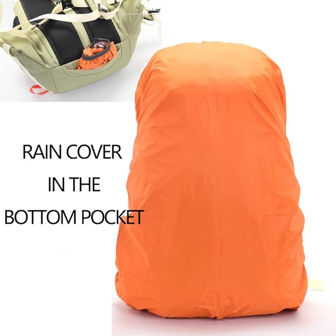 Bseash 40L Waterproof Hiking Camping Backpack - Image 4