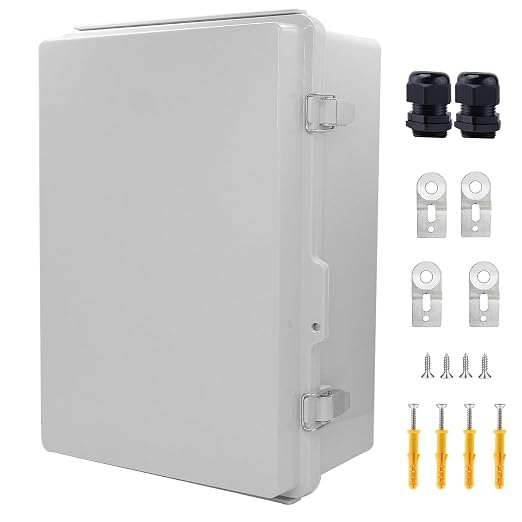 IP67 Waterproof Junction Box, ABS Plastic Electrical Enclosure by LuSumtly