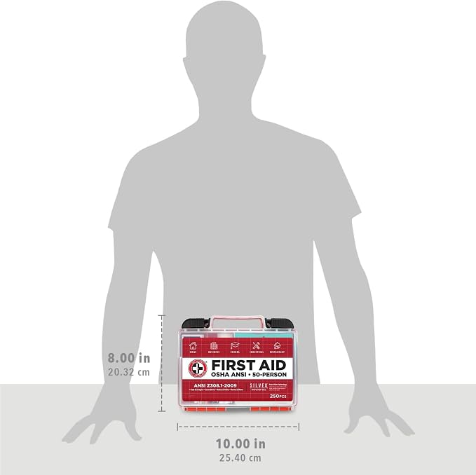 Be Smart Get Prepared OSHA/ANSI First Aid Kit - Image 6
