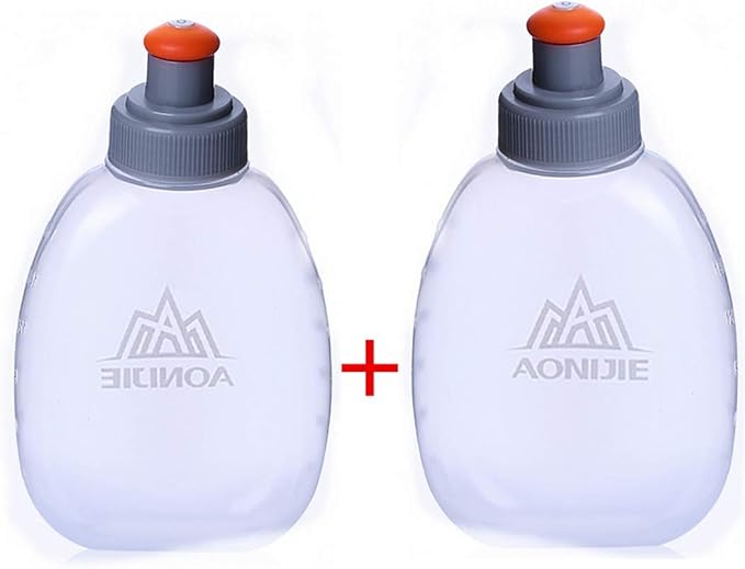 AONIJIE 250ML/350ML/500ML/600ML Portable TPU Soft Water Bottle Folding Soft by AONIJIE