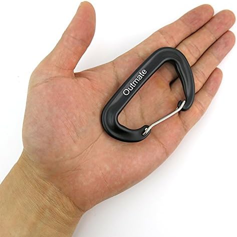 12kN 3.2"x2" Heavy-Duty Carabiner Clips - Image 3