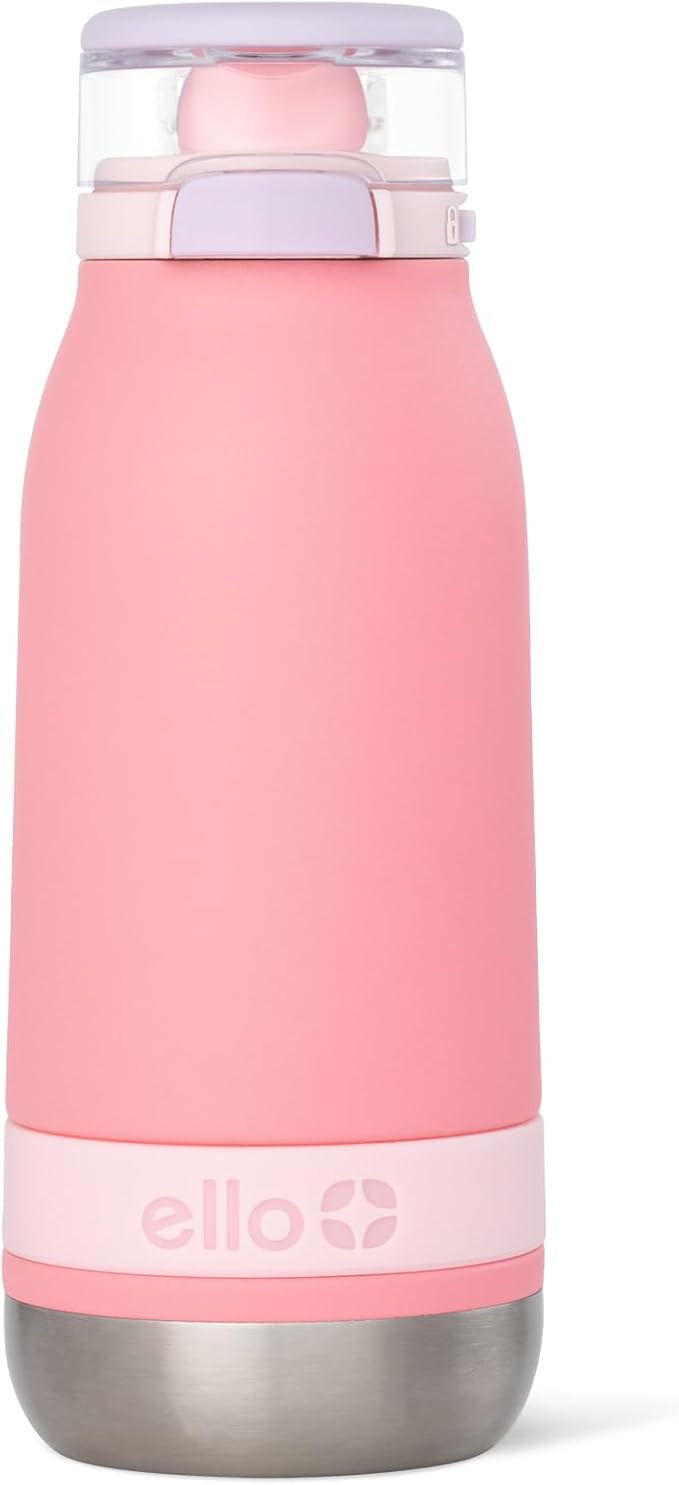 Ello Emma 14oz Vacuum Insulated Stainless Steel Kids Water Bottle by Ello