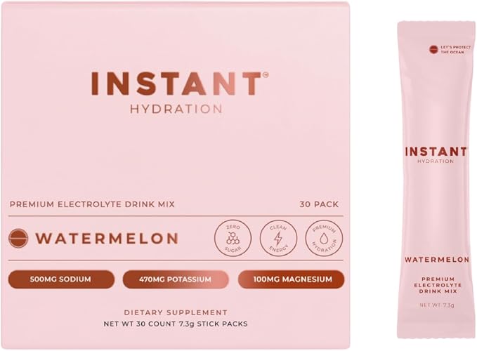 Instant Hydration Electrolytes Powder Packets by InstantHydration