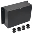 Junction Box IP65 Waterproof ABS Plastic Electrical Project Case Power Junction by Otdorpatio