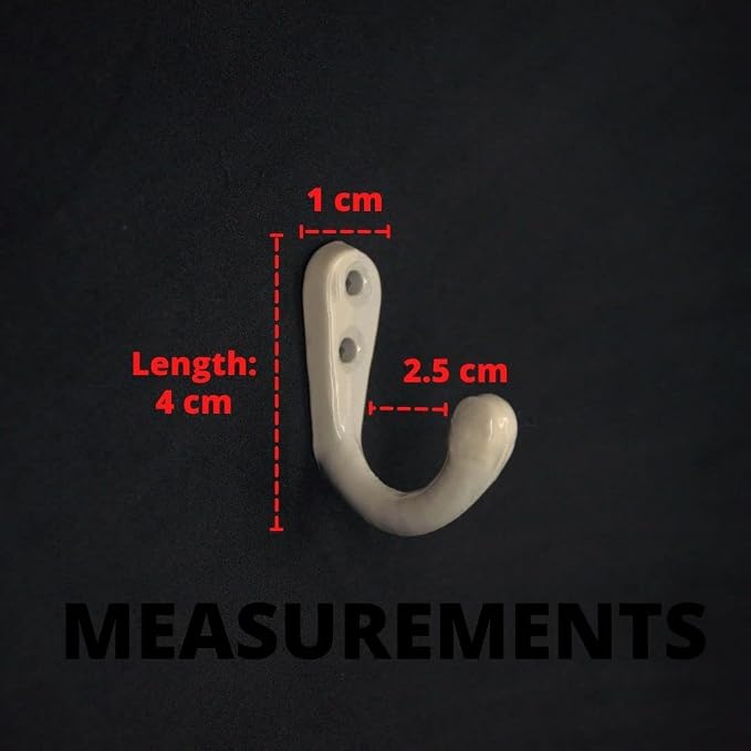 FAPBADRI Multipurpose Hooks, Used to Hang Clothes, Curtain Hold Backs, Colour - Image 3