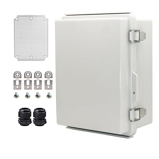 Outdoor Waterproof Electrical Box Junction Box Weatherproof IP67 ABS Plastic by YETLEBOX