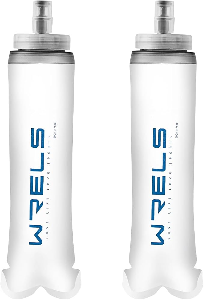 WRELS Collapsible Soft Flask Water Bottle by WRELS