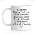 RZHV Trust Me I Am A Lawyer 11 Oz White Novelty Mug, Funny Lawyer Coffee by RZHV