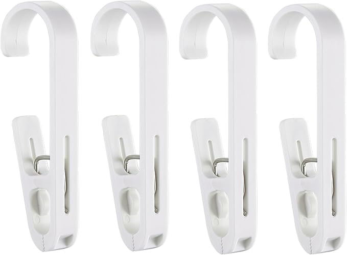 Large Laundry Hook Clothes pins 4Pcs Sock Clip Laundry Clips by KooNiosio